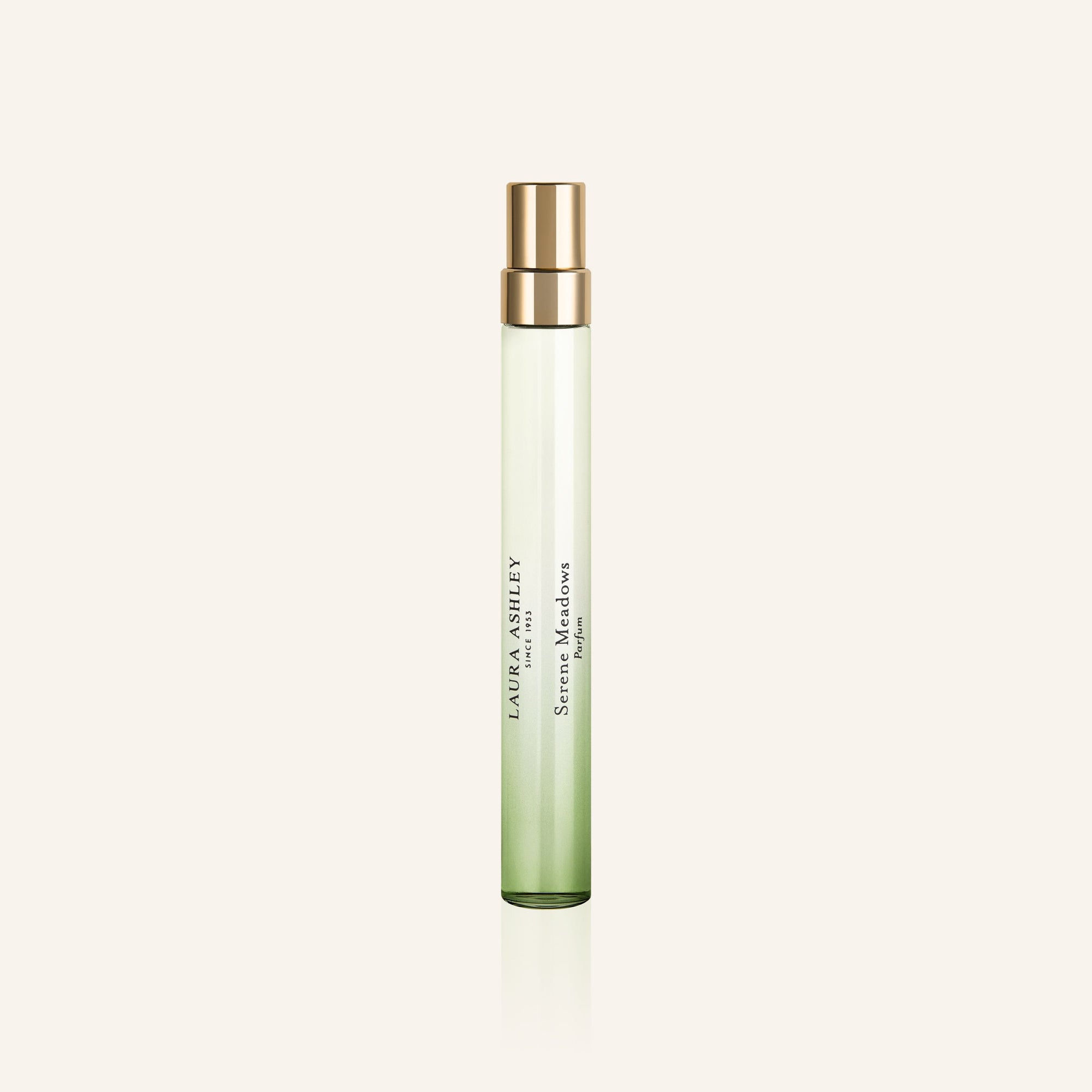 Laura Ashley 10ml Serene Meadows fragrance bottle on a white background