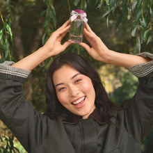Model wearing Wild Woodland fragrance by Laura Ashley parfum